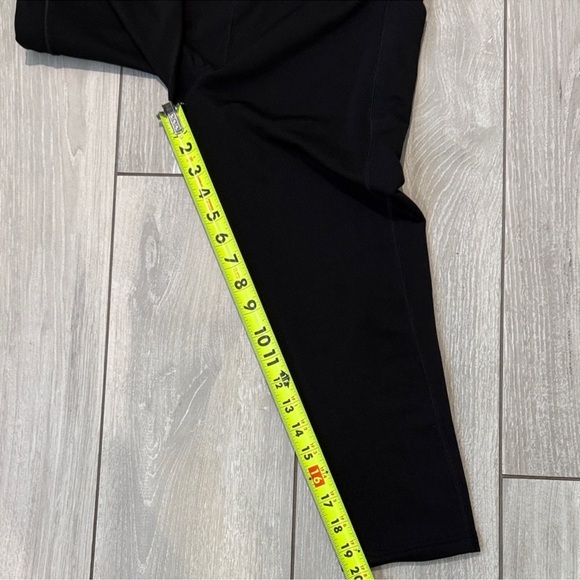 WOOLX | Merino wool cropped leggings/yoga pants w/pockets - Picture 5 of 7